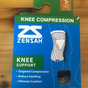 Knee compression band